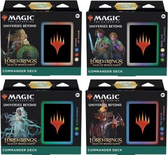 The Lord of the Rings Tales of Middle-Earth Commander Deck Bundle [Set of 4]